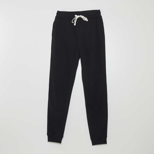 French terry joggers black