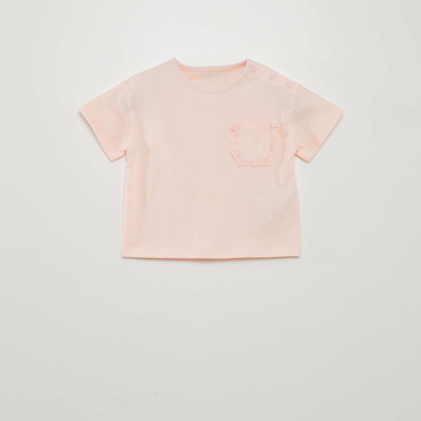 Cotton set - t-shirt + leggings - 2-piece set PURPLE