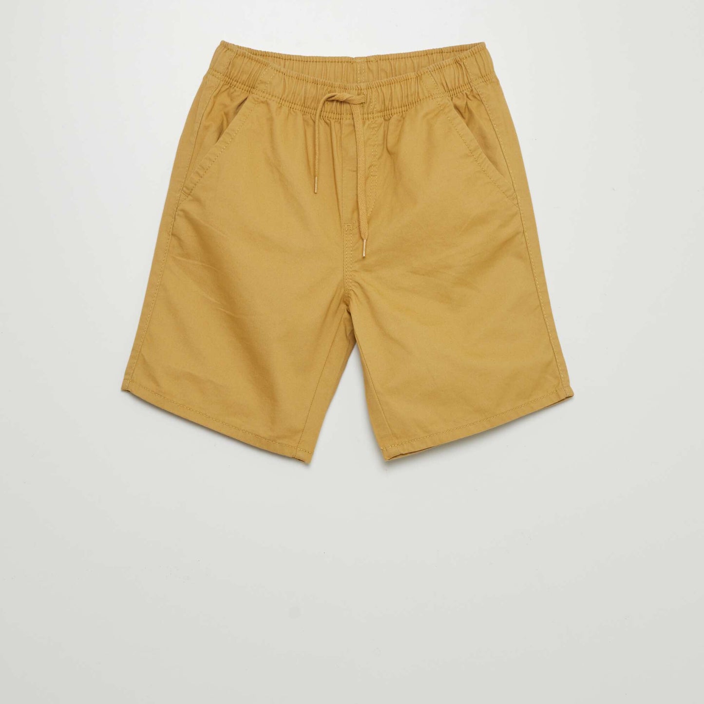 Plain Bermuda shorts YELLOW