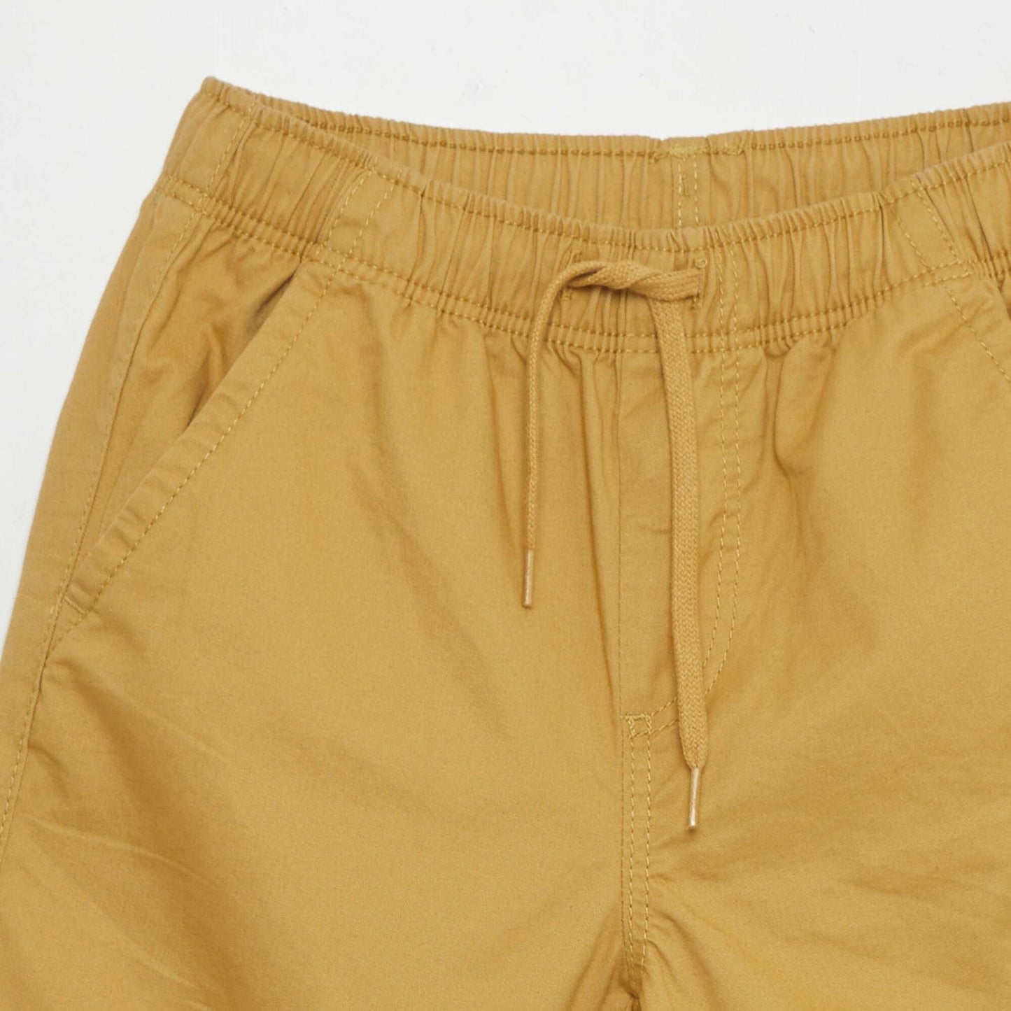 Plain Bermuda shorts YELLOW