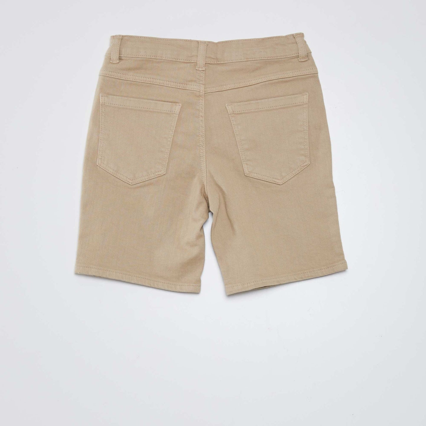 Denim Bermuda shorts BEIGE