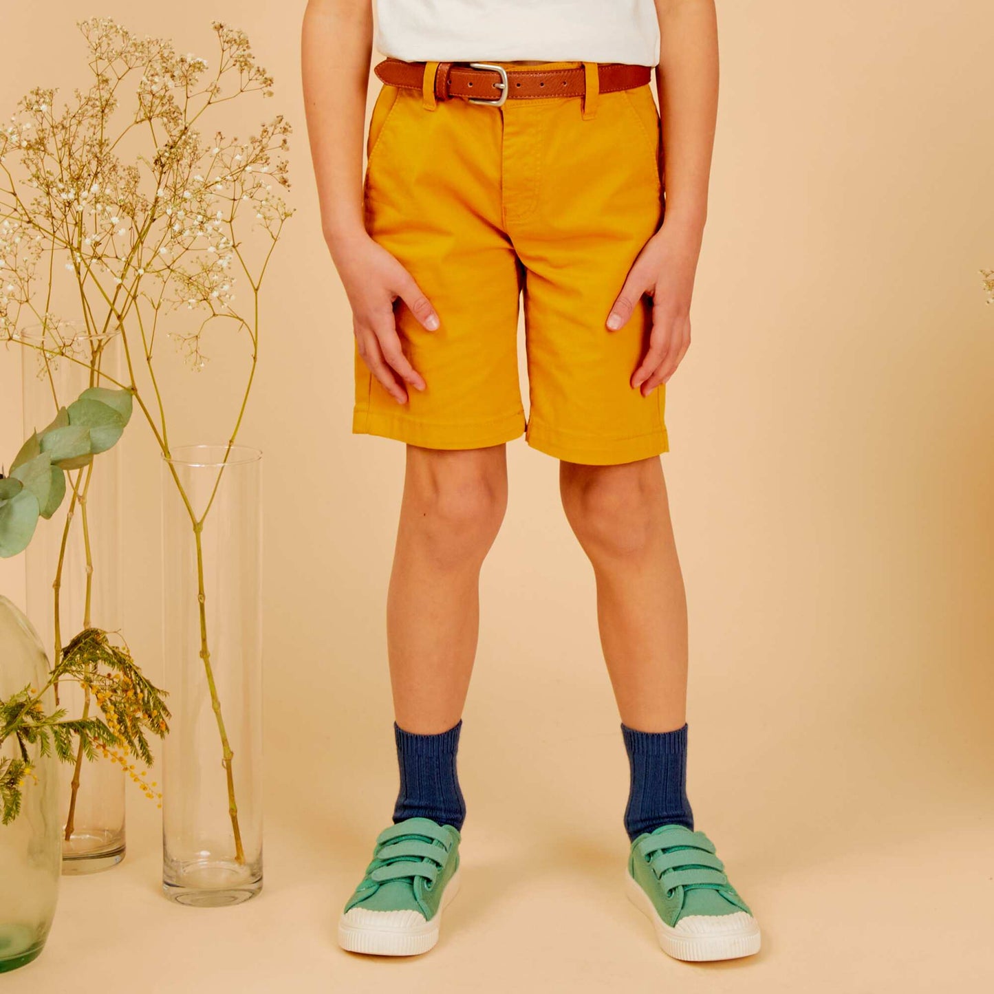 Chino shorts YELLOW