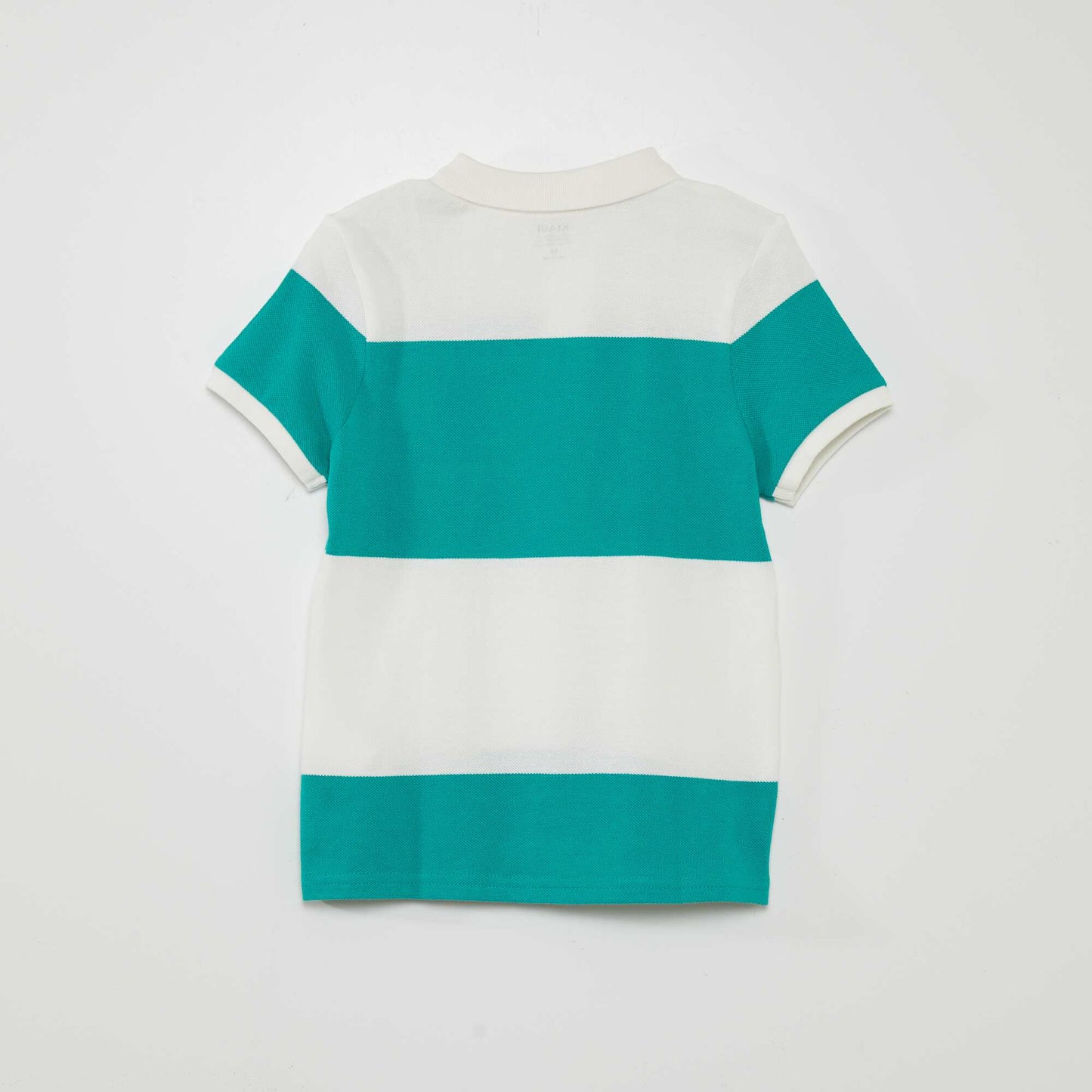 Striped polo shirt GREEN