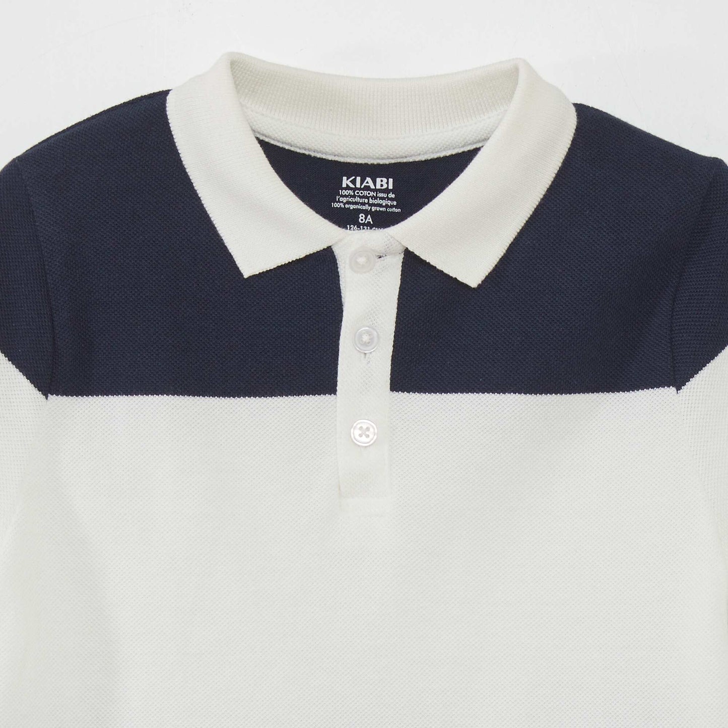 Striped polo shirt BLUE