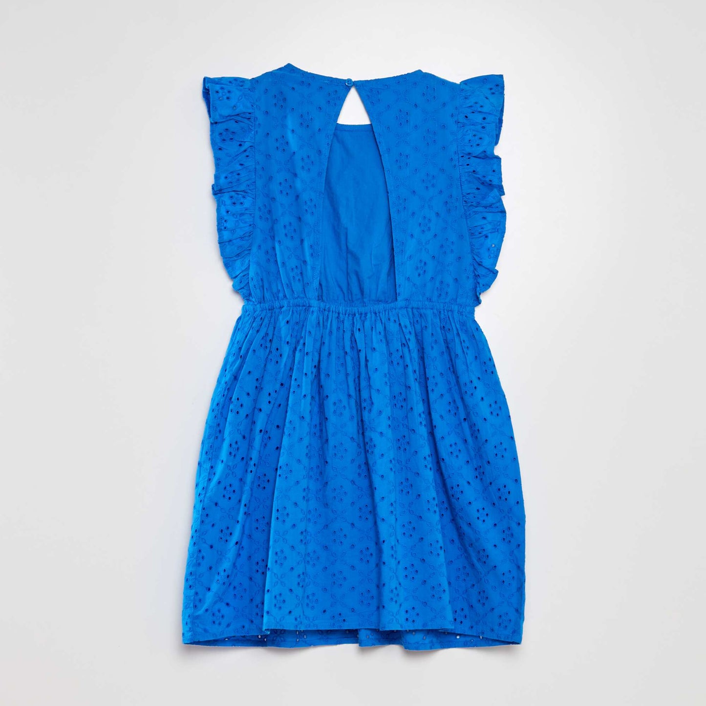 Broderie anglaise dress BLUE