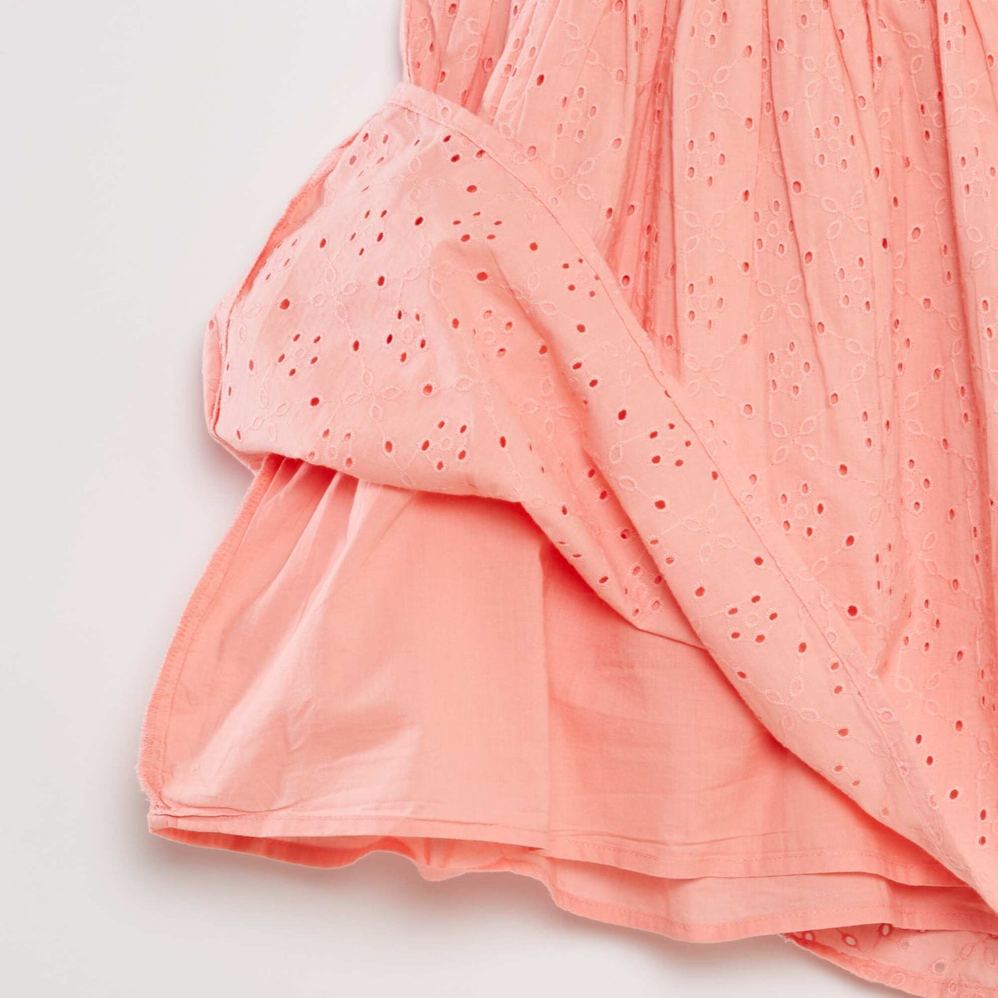 Broderie anglaise dress PINK