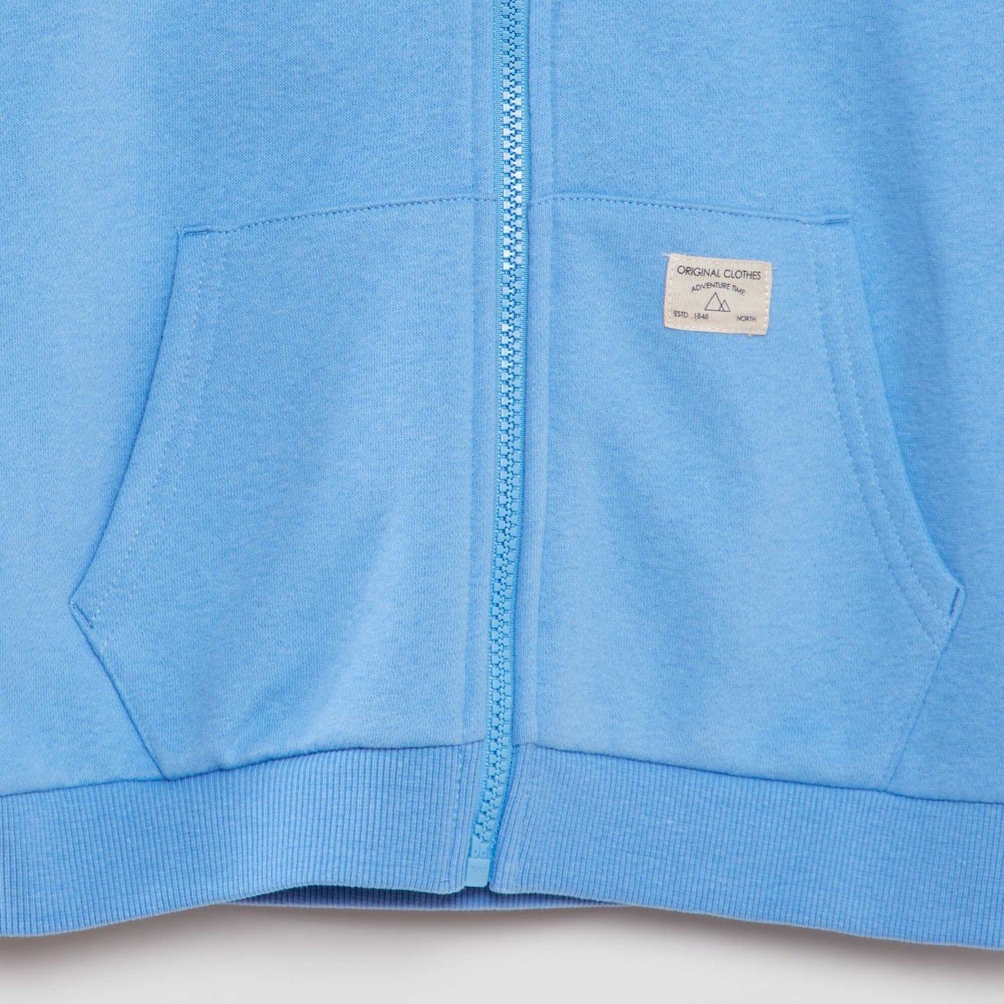 Zip-up hoodie BLUE