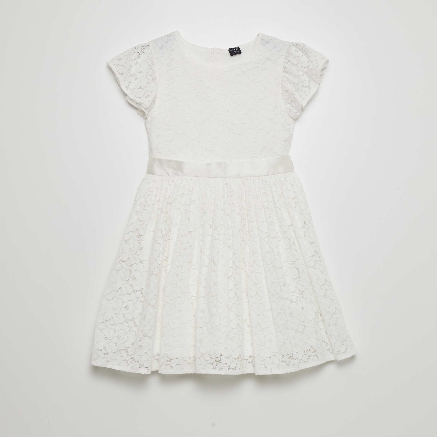 Lace party dress WHITE