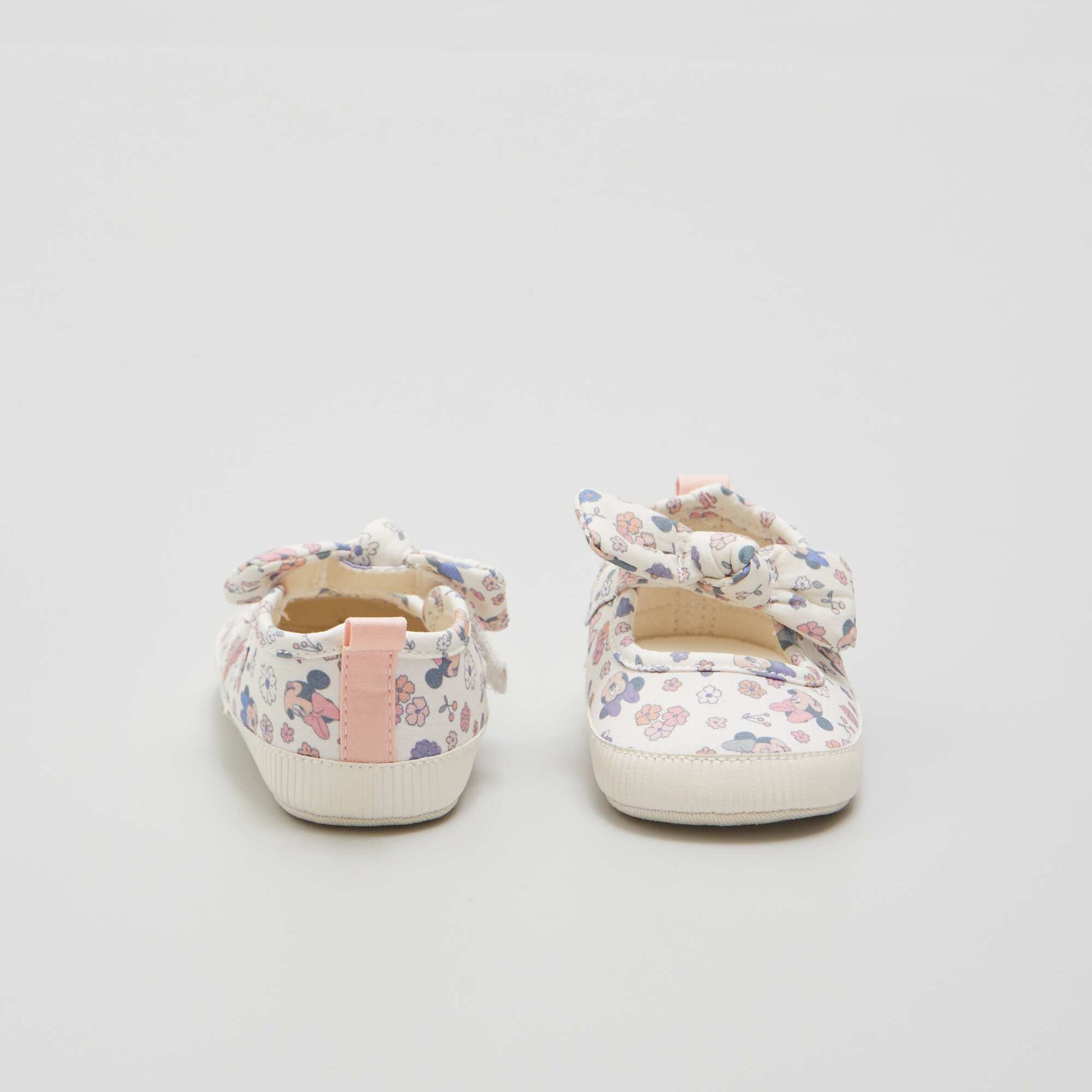 Disney Minnie Mouse closed sandals WHITE