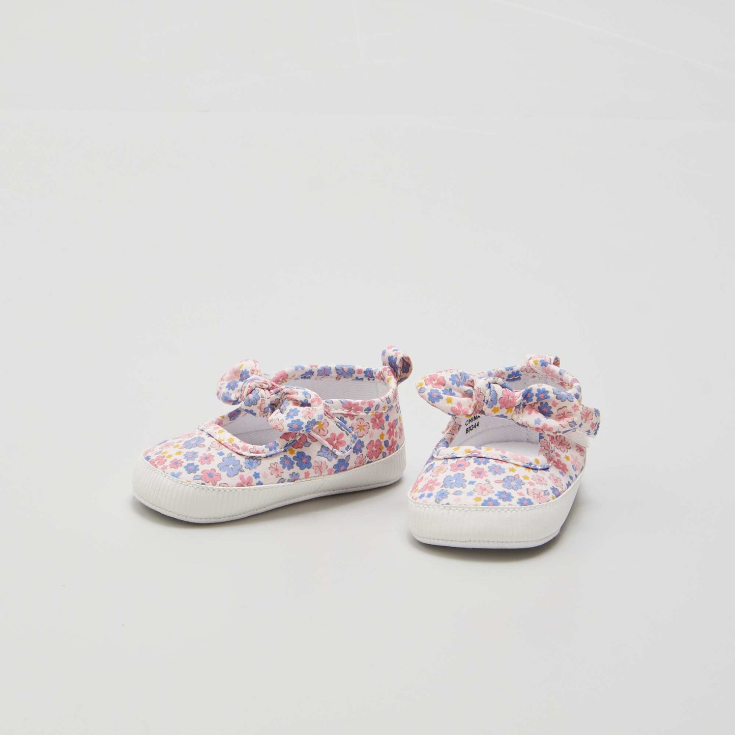 Printed closed sandals WHITE