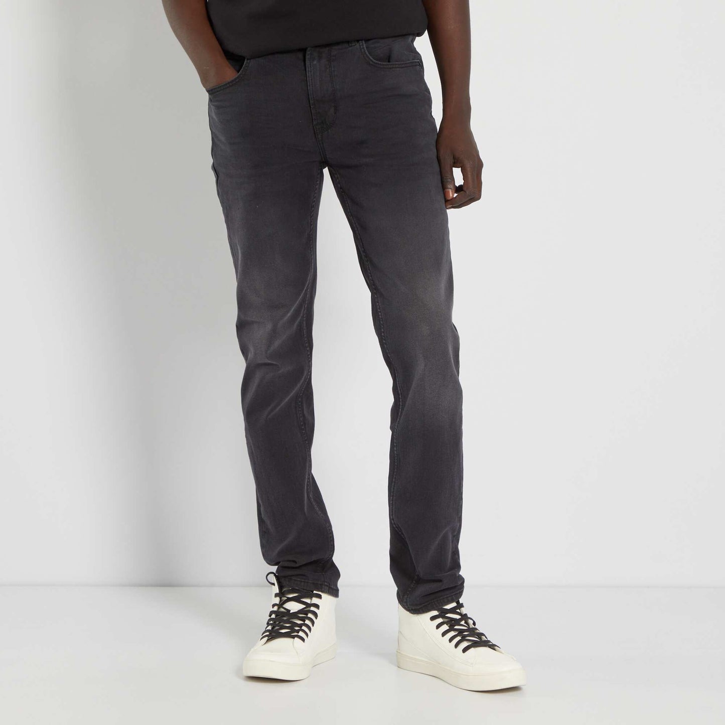Slim-fit L32 jeans dark grey