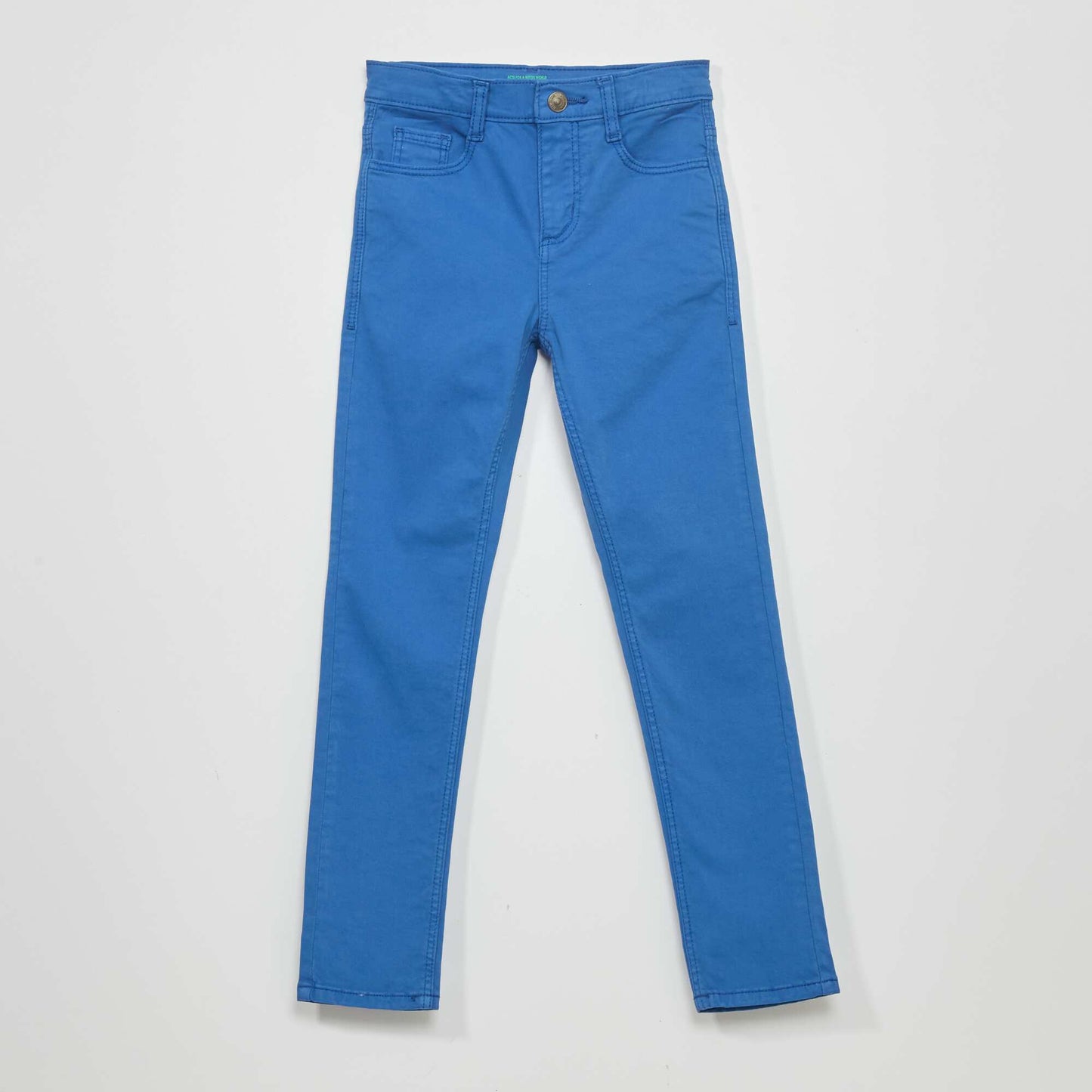 Skinny trousers with five pockets Blue
