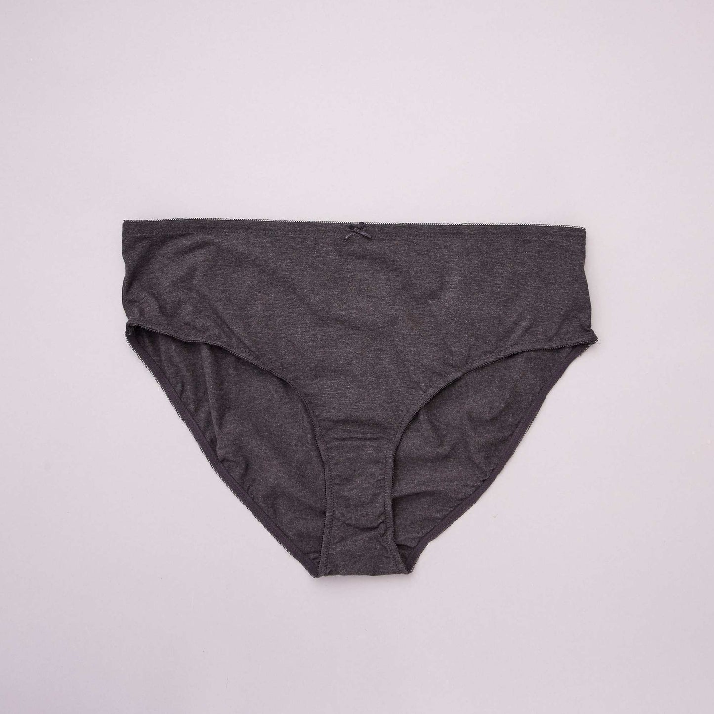 Pack of 2 cotton briefs black