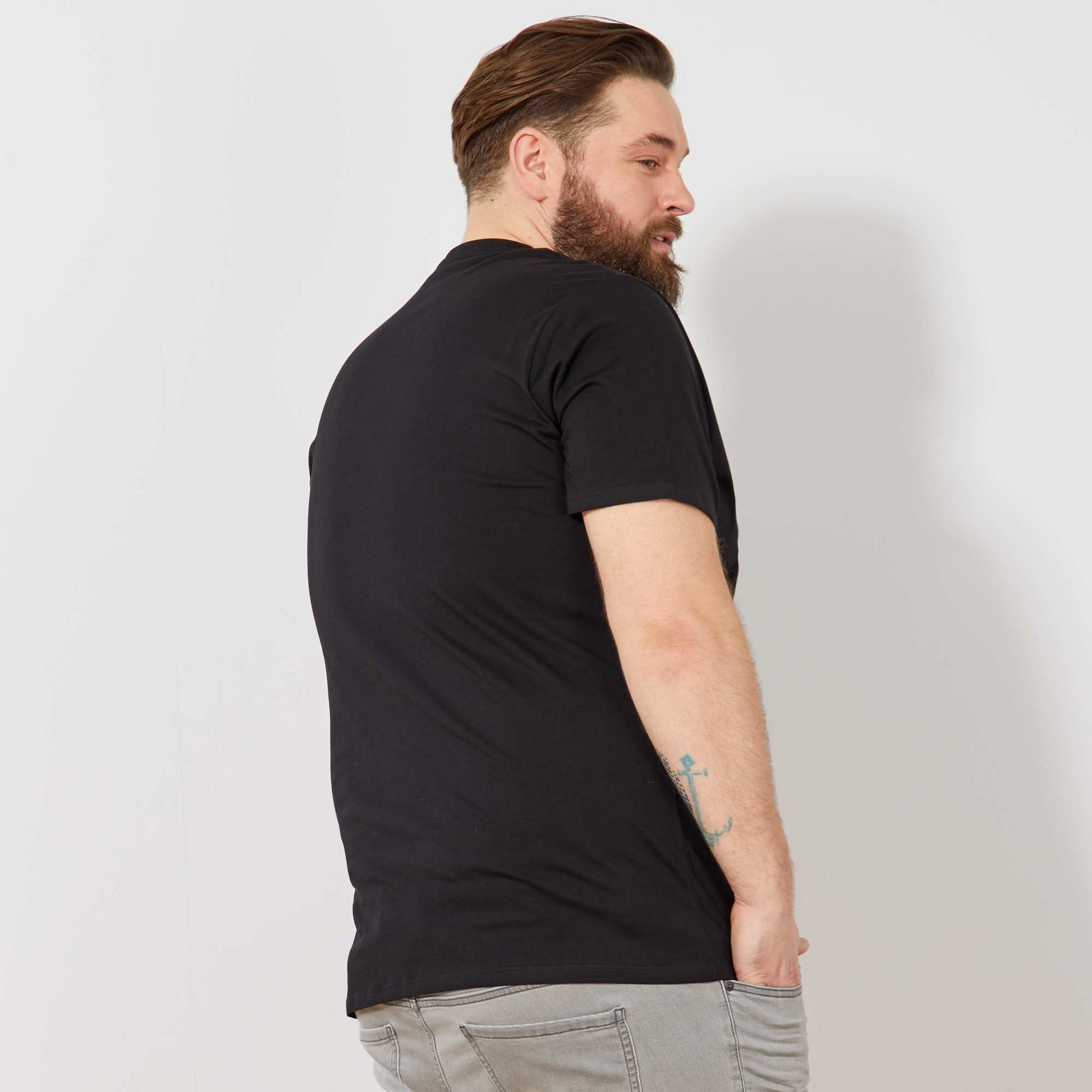 YEAHSO Dry Fit Tshirts Shirts For Men, Black Shirt (Color : Black, Size :  XL) : Buy Online at Best Price in KSA - Souq is now : Fashion