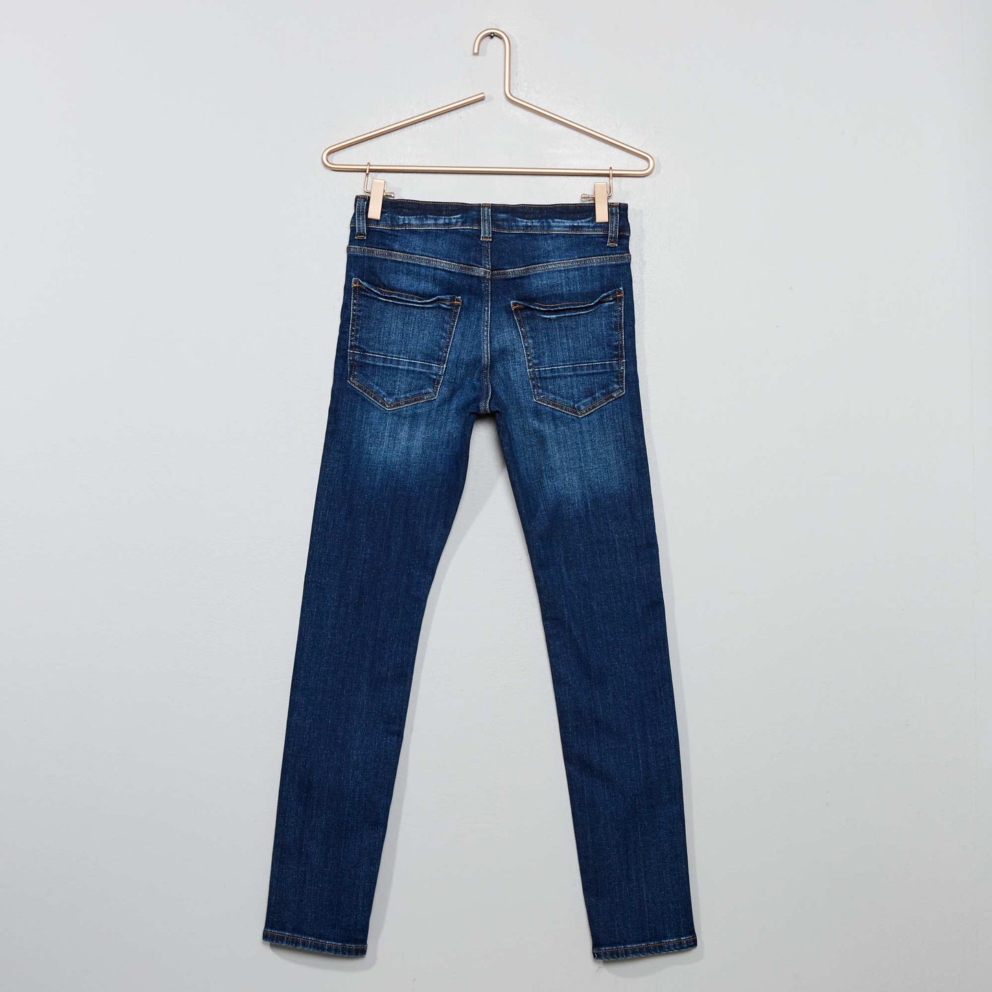 Eco-design skinny jeans raw