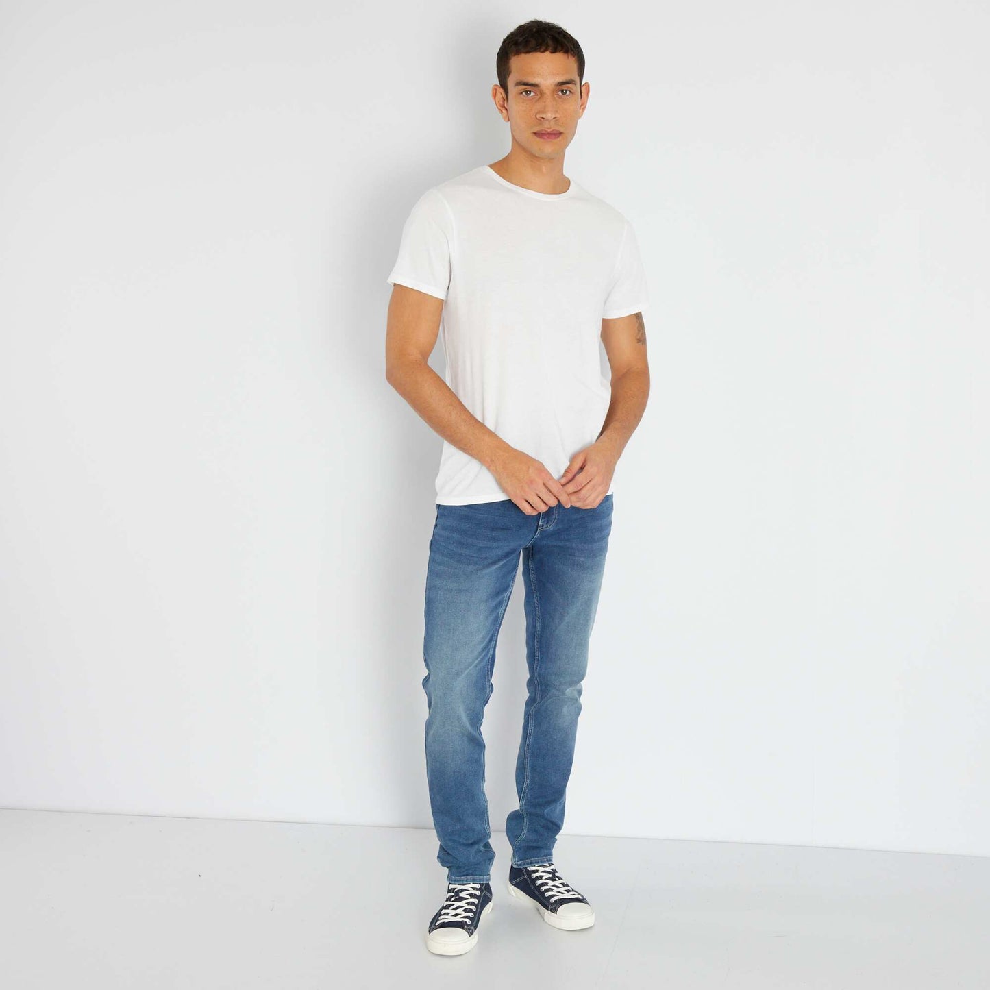 Slim-fit stretch jeans BLUE