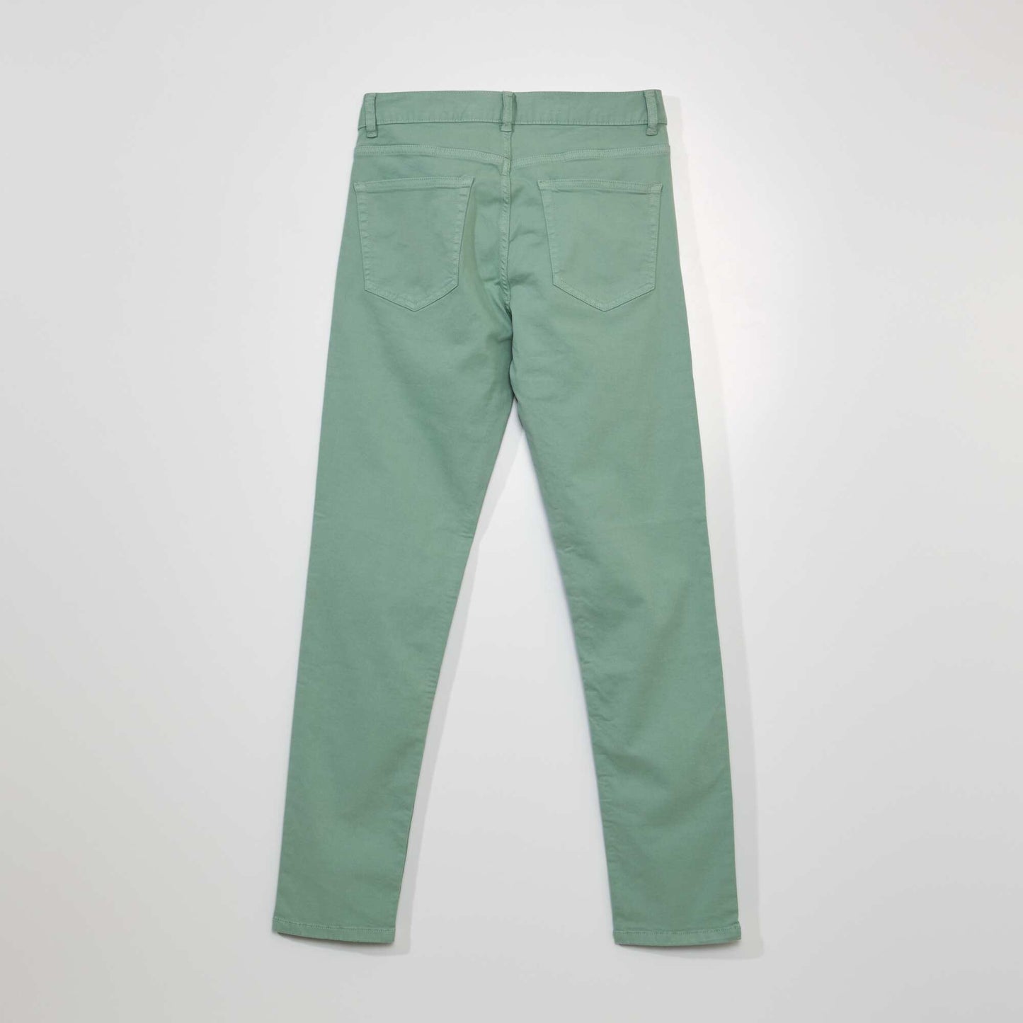 Slim-fit 5-pocket jeans - L32 GREEN
