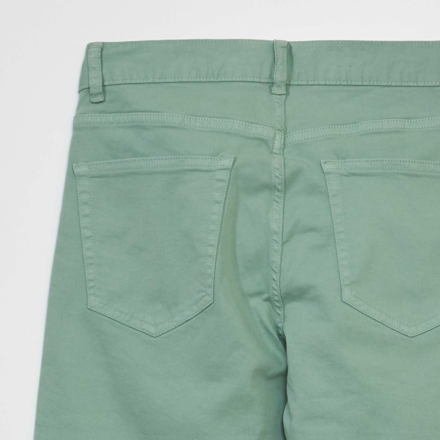 Slim-fit 5-pocket jeans - L32 GREEN