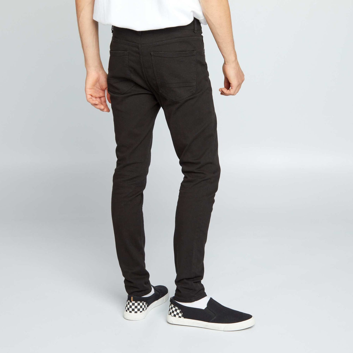 Eco-design skinny jeans Black
