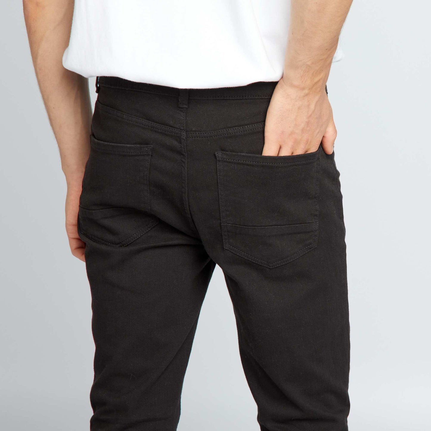 Eco-design skinny jeans Black