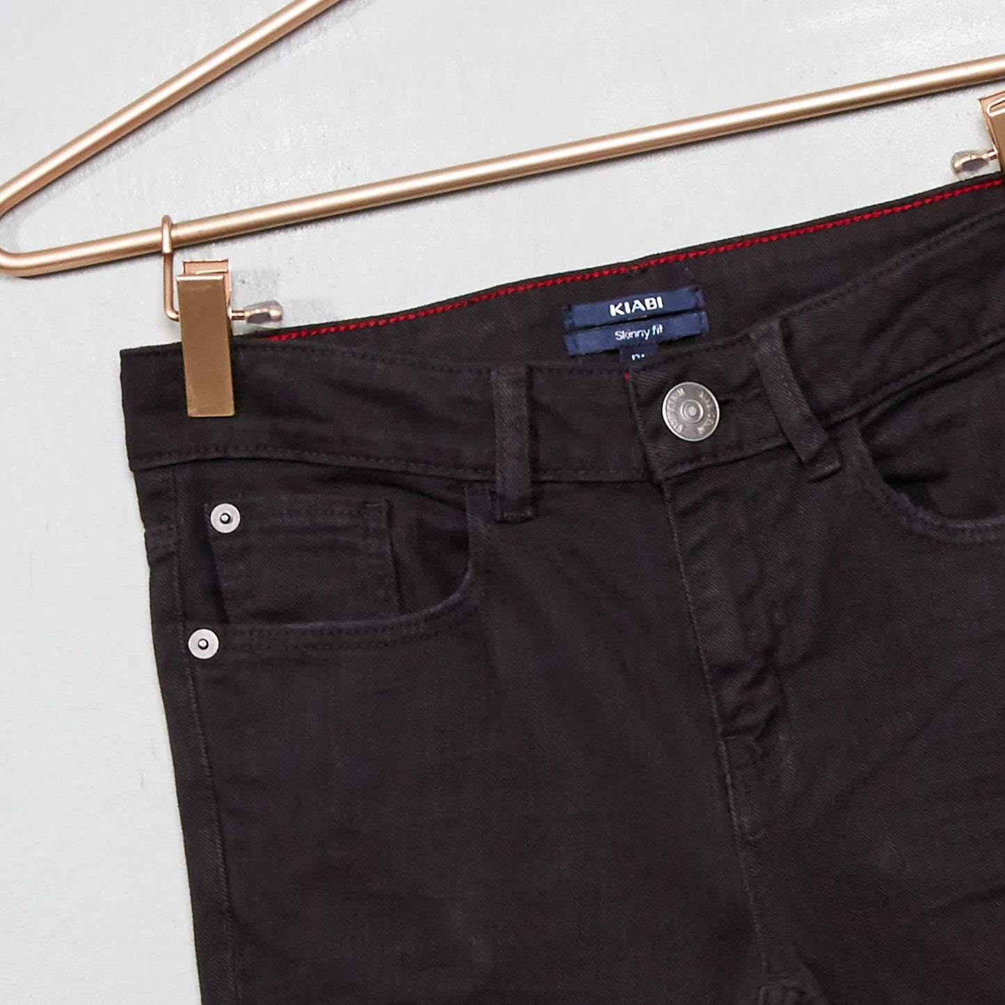 Eco-design skinny jeans Black