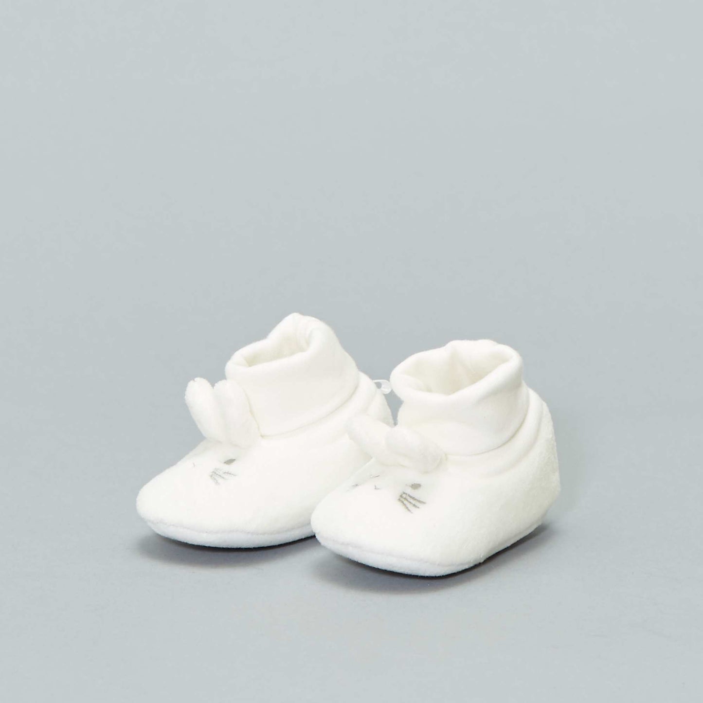 'Eco-design' 'rabbit' slippers white