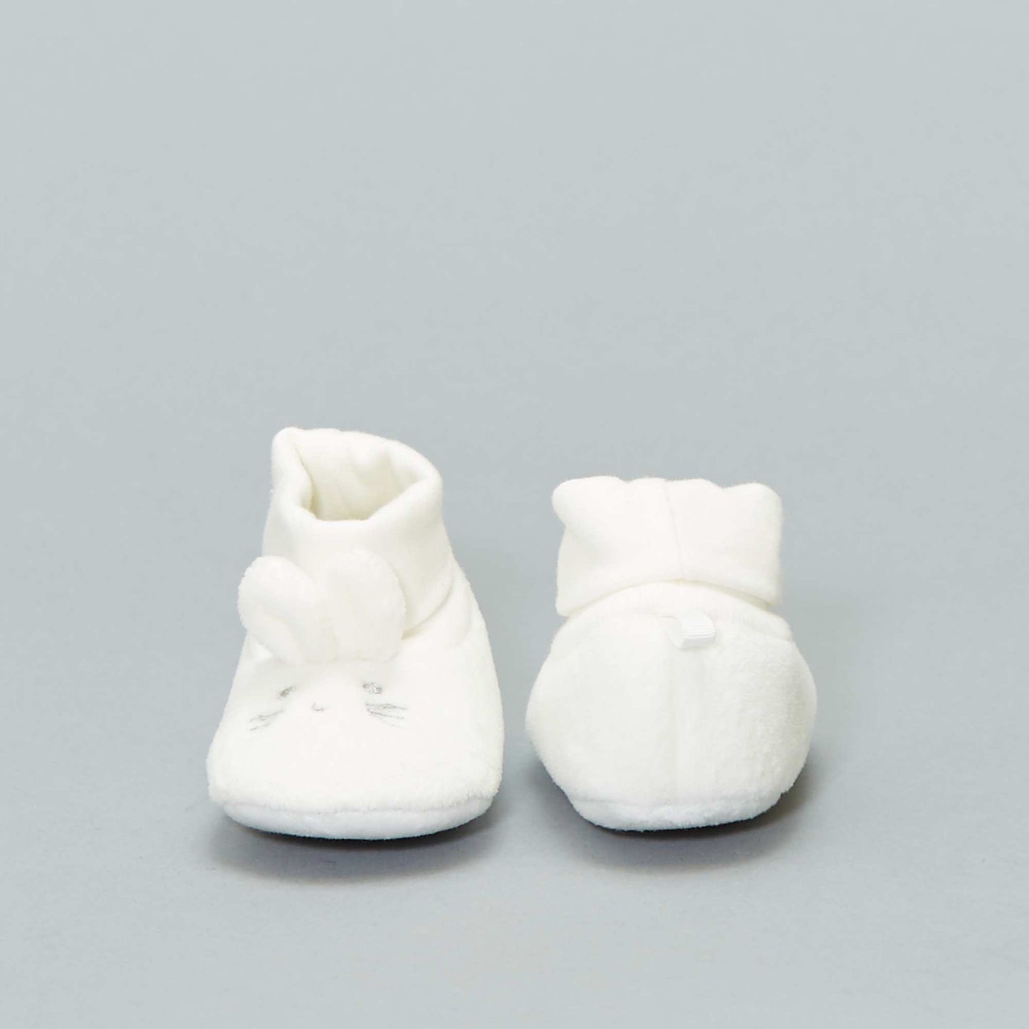 'Eco-design' 'rabbit' slippers white