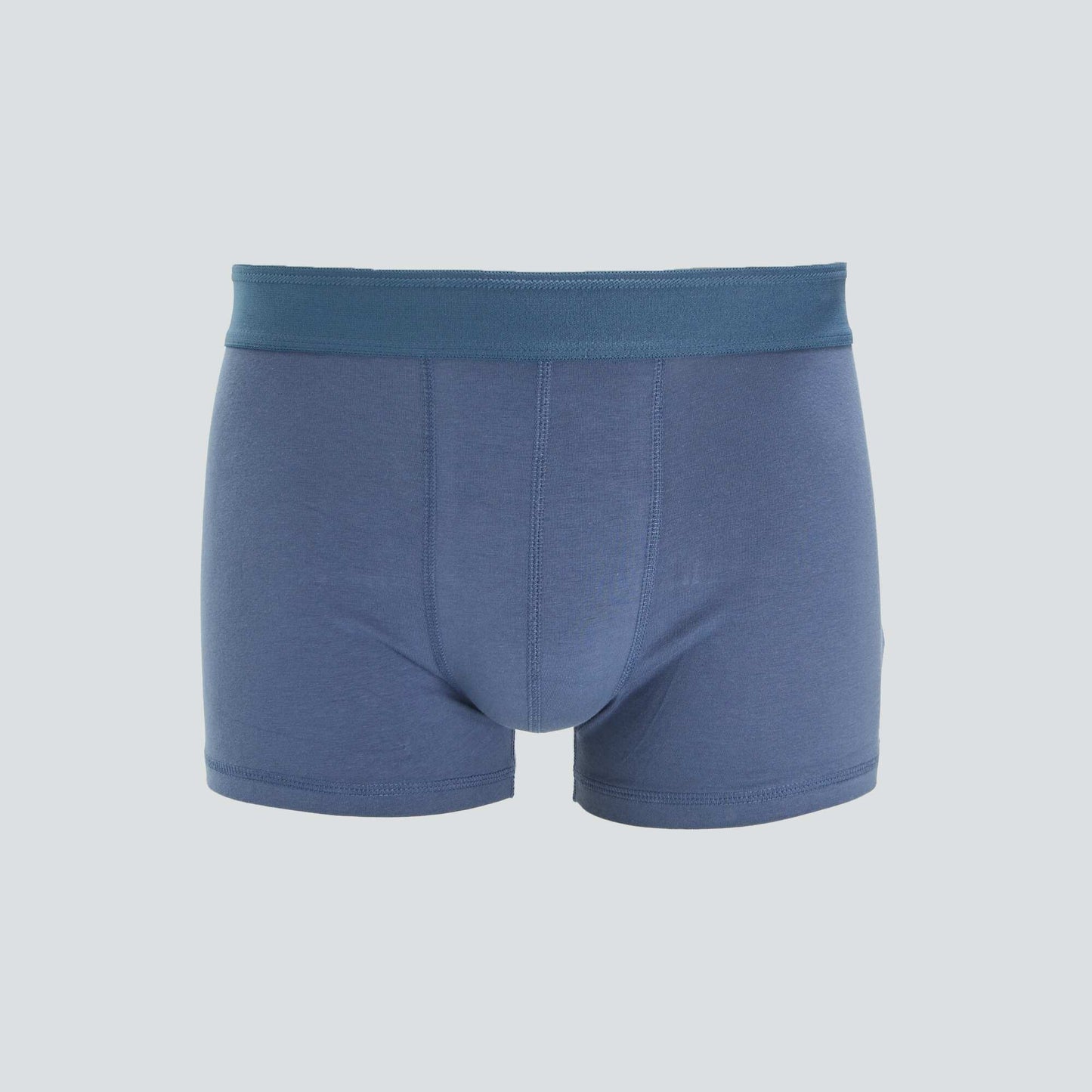 Pack of 3 plain boxers NAVYOCHRE