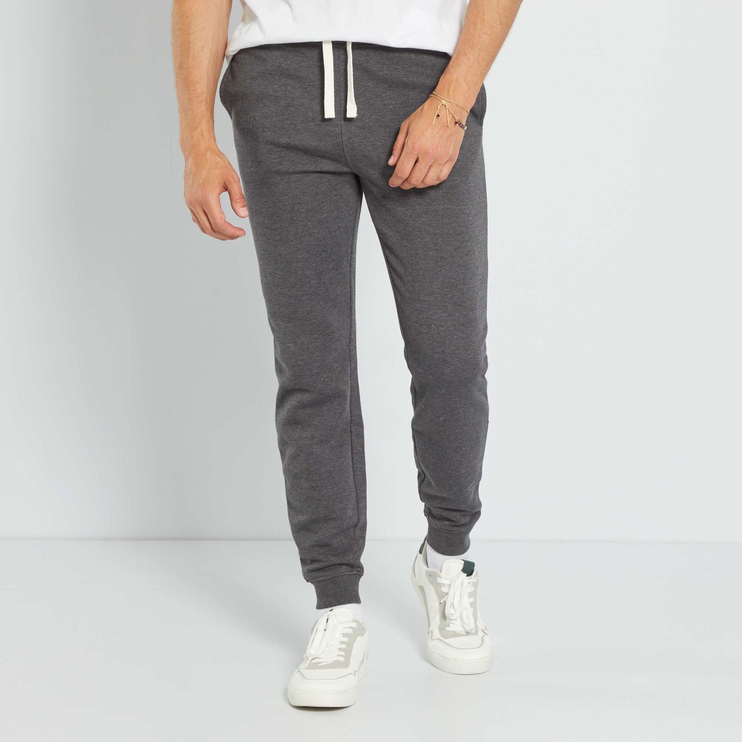 Eco-design tracksuit bottoms GREY