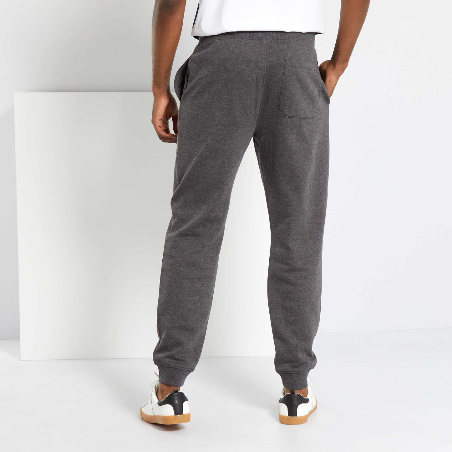 Eco-design tracksuit bottoms GREY