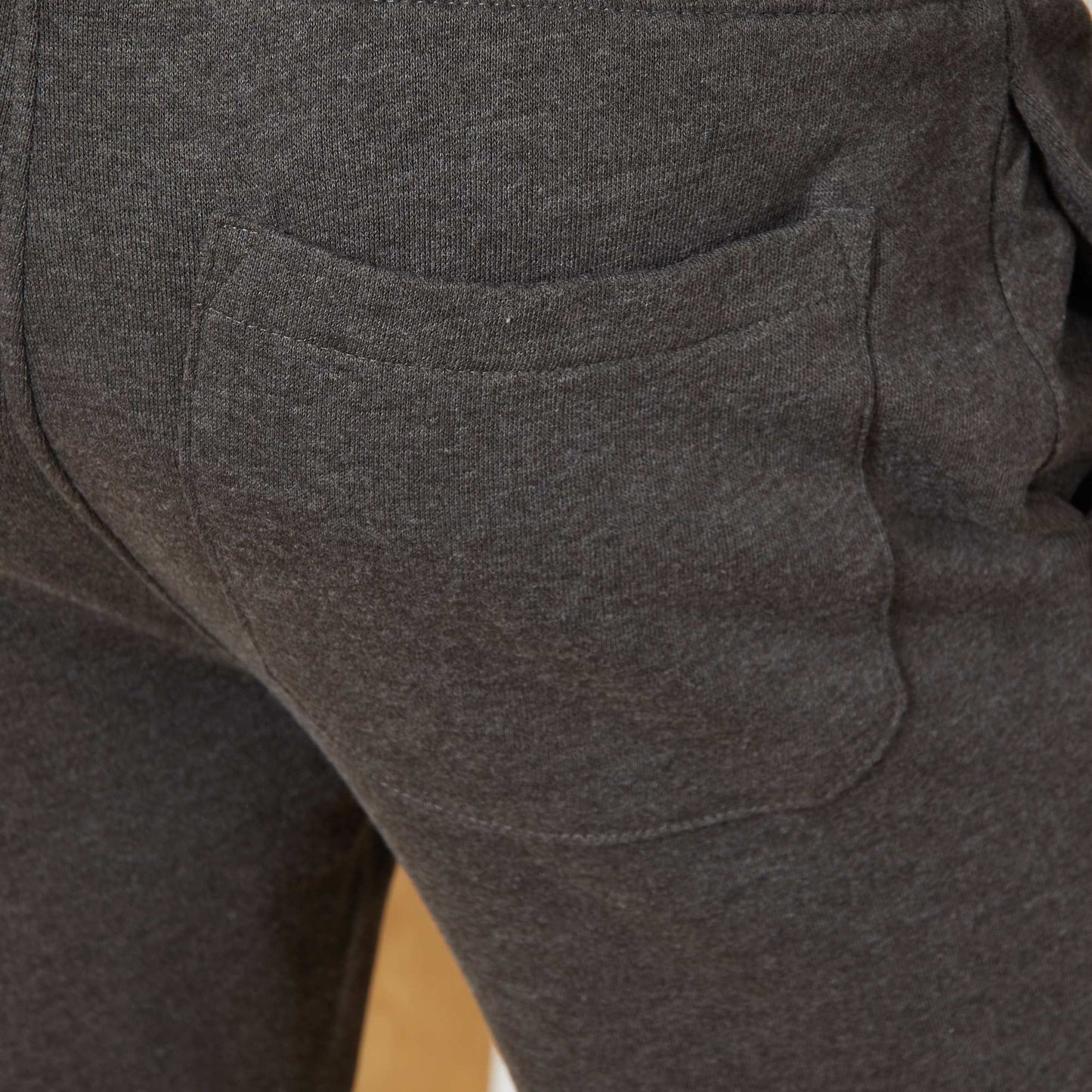 Eco-design tracksuit bottoms GREY