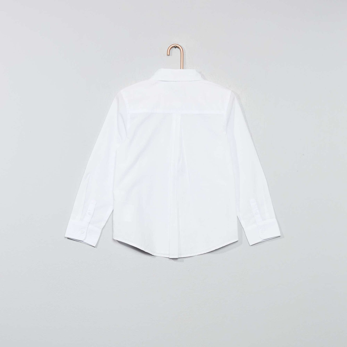 Poplin shirt white