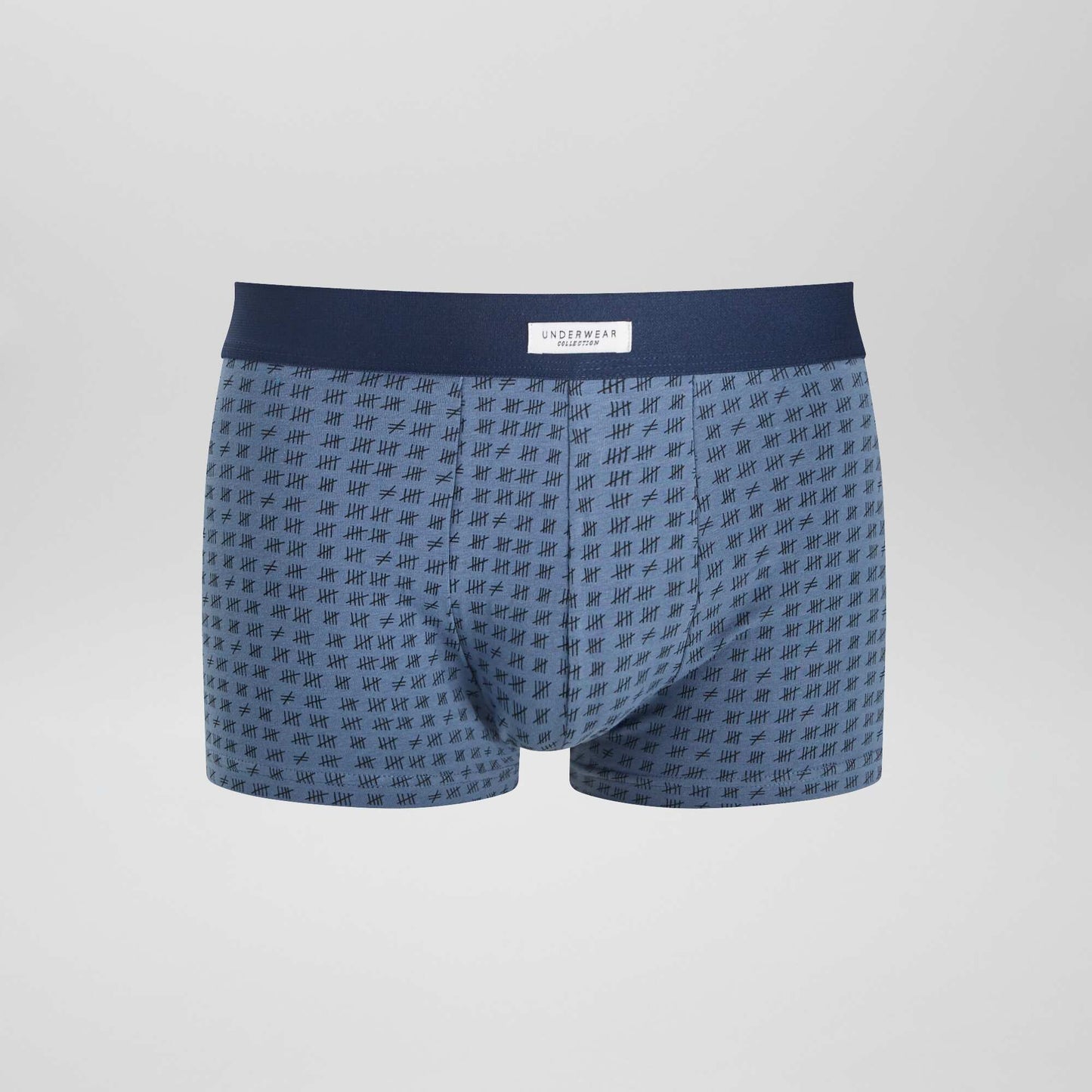 Pack of 3 pairs of stretch boxer shorts BLUE