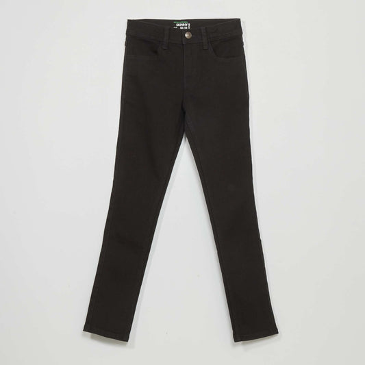 5-pocket skinny jeans BLACK
