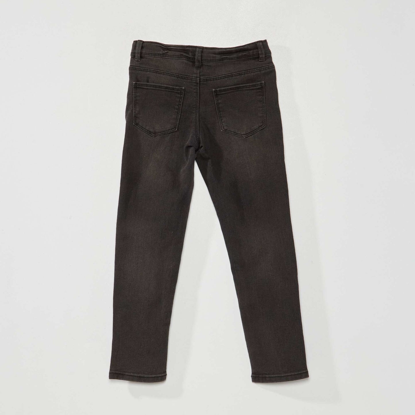 Slim-fit eco-design jeans BLACK
