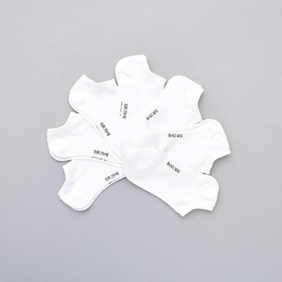 عبوة من 7 أزواج من جوارب رياضية بيضاء