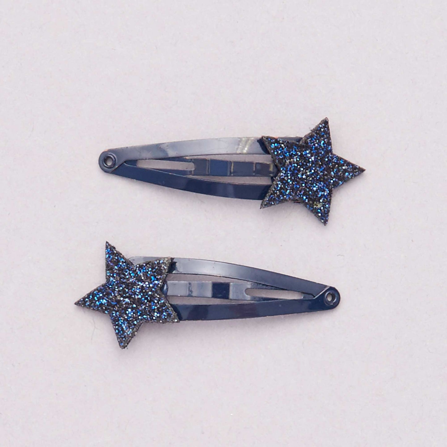 Pack of 6 hair clips BLUE