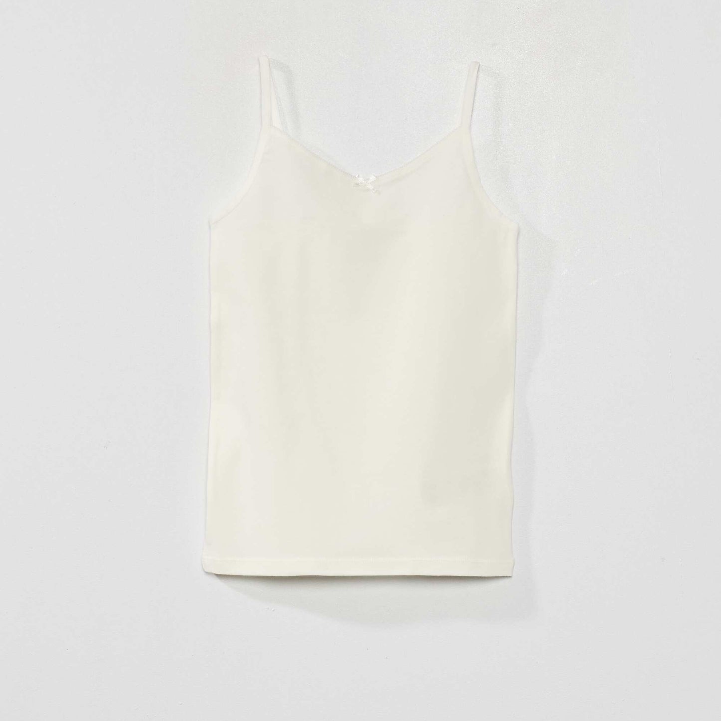 Pack of 2 stretch cotton vest tops BLUE