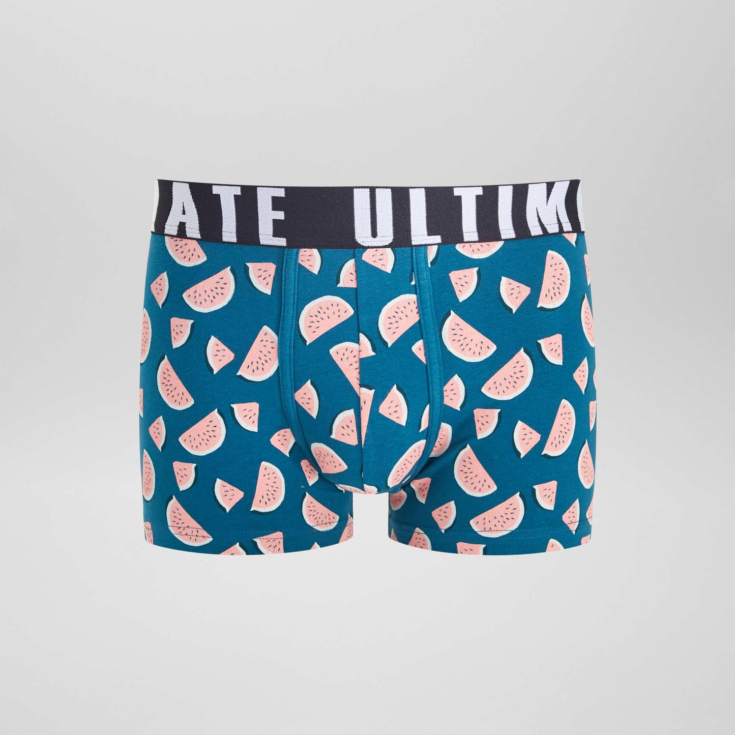 Pack of 3 patterned boxer shorts BLUE