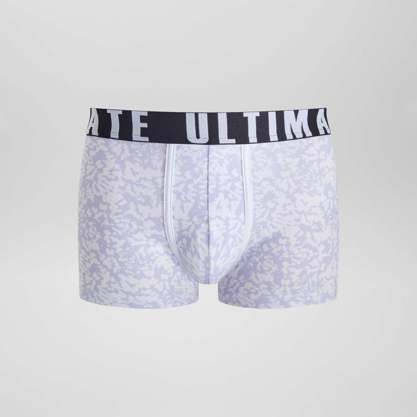 Pack of 3 patterned boxer shorts PURPLE