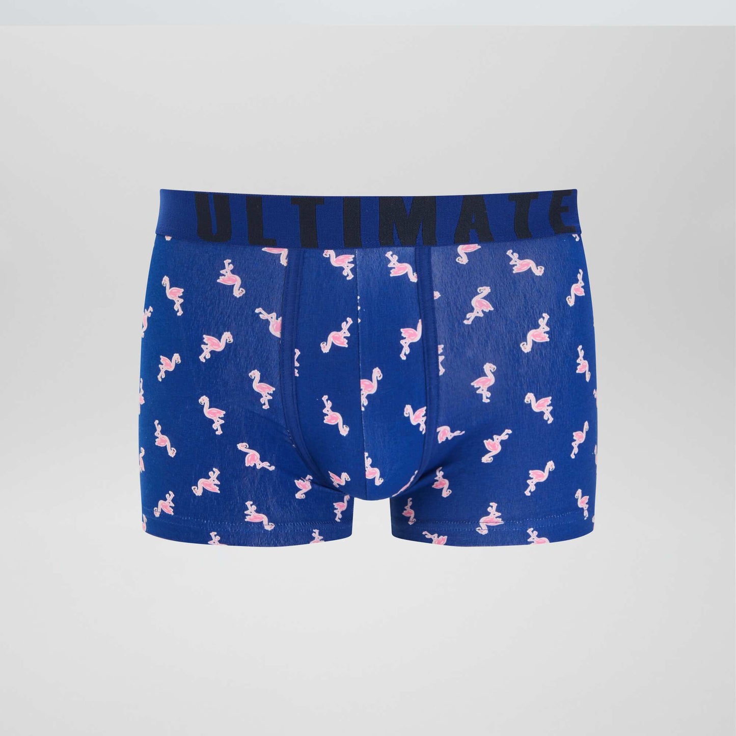 Pack of 3 patterned boxer shorts BLUE
