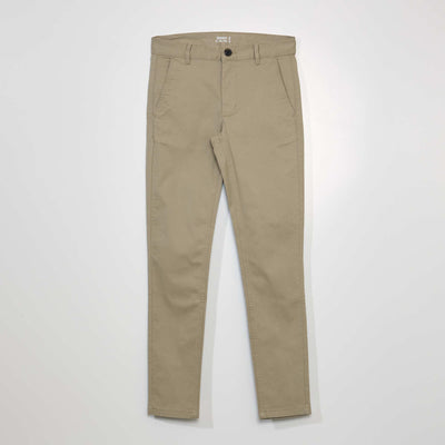 Skinny L32 chinos BEIGE