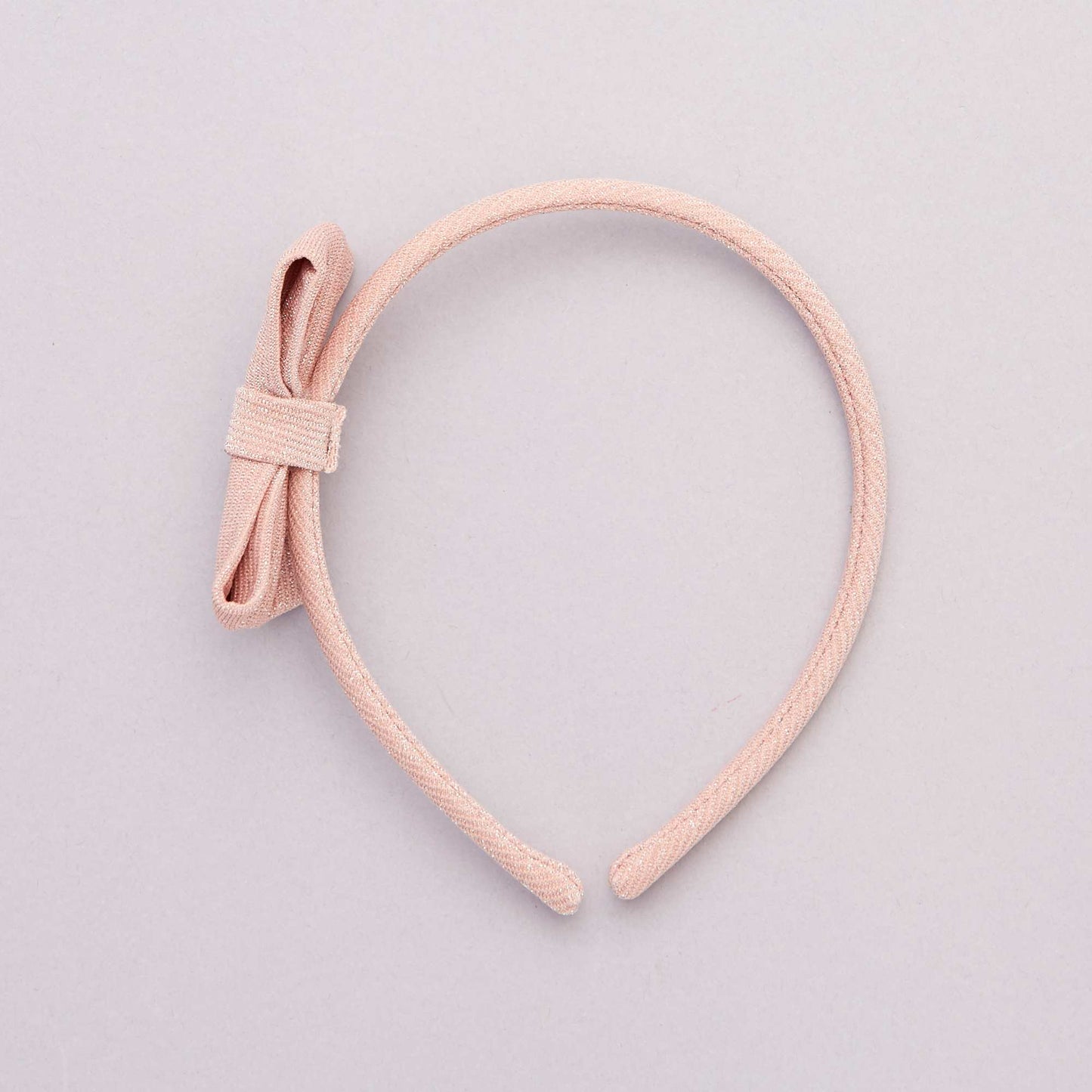 Headband with bow PINK