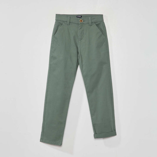 Chinos FOREST GREEN