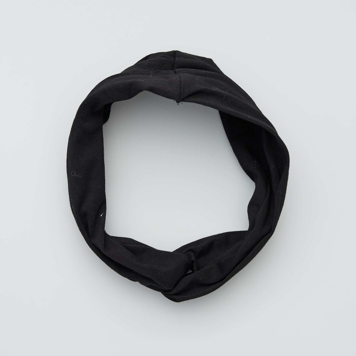 Cotton headband black