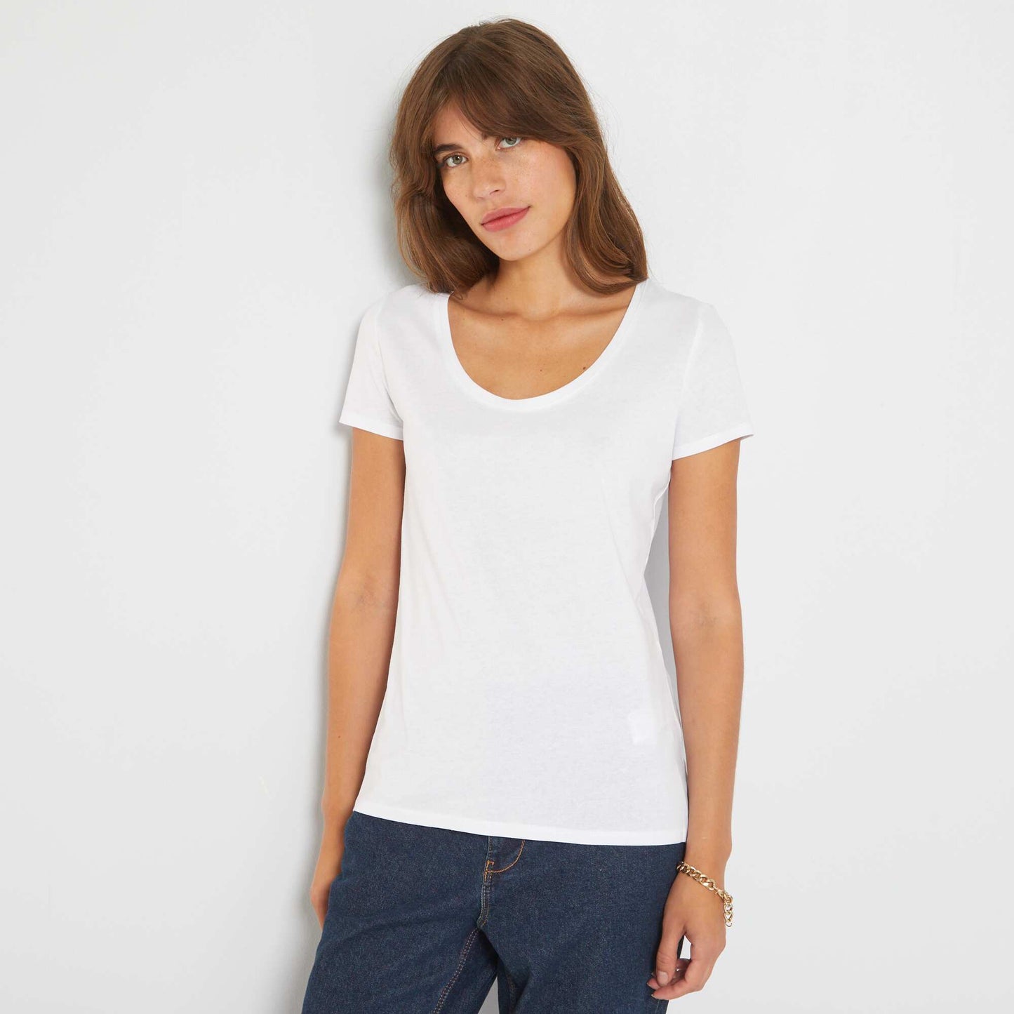 Eco-design basic T-shirt white