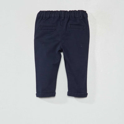Plain chinos blue