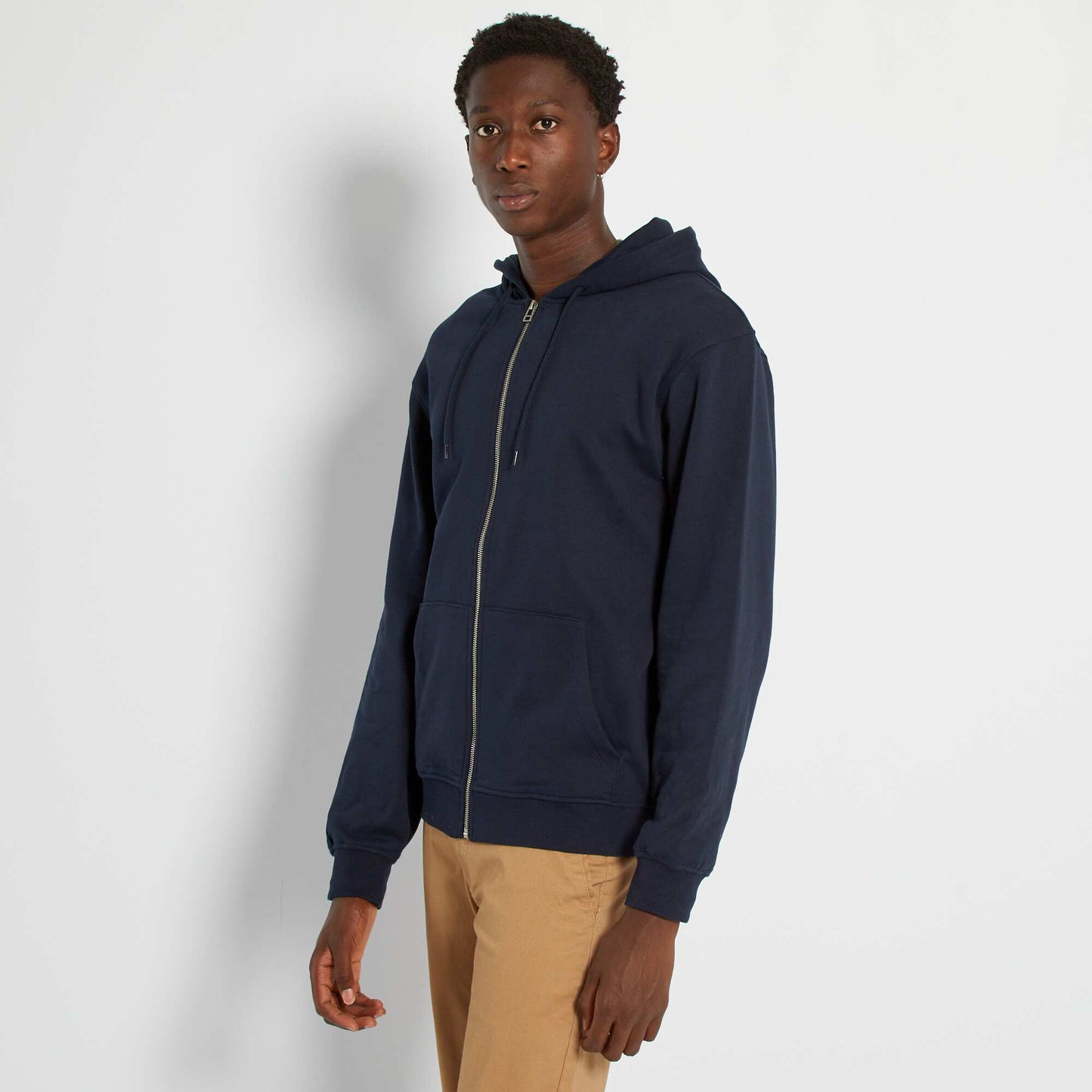 Zip-up hoodie BLUE