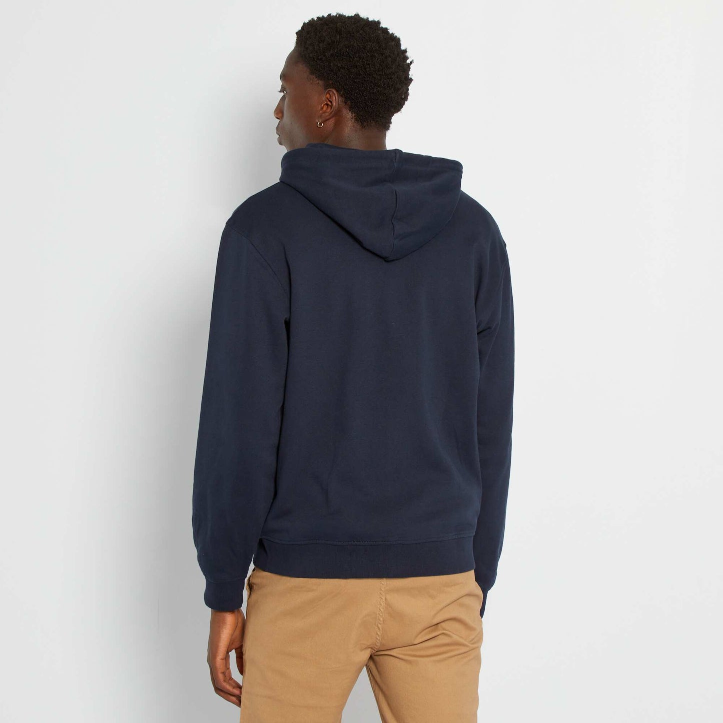 Zip-up hoodie BLUE