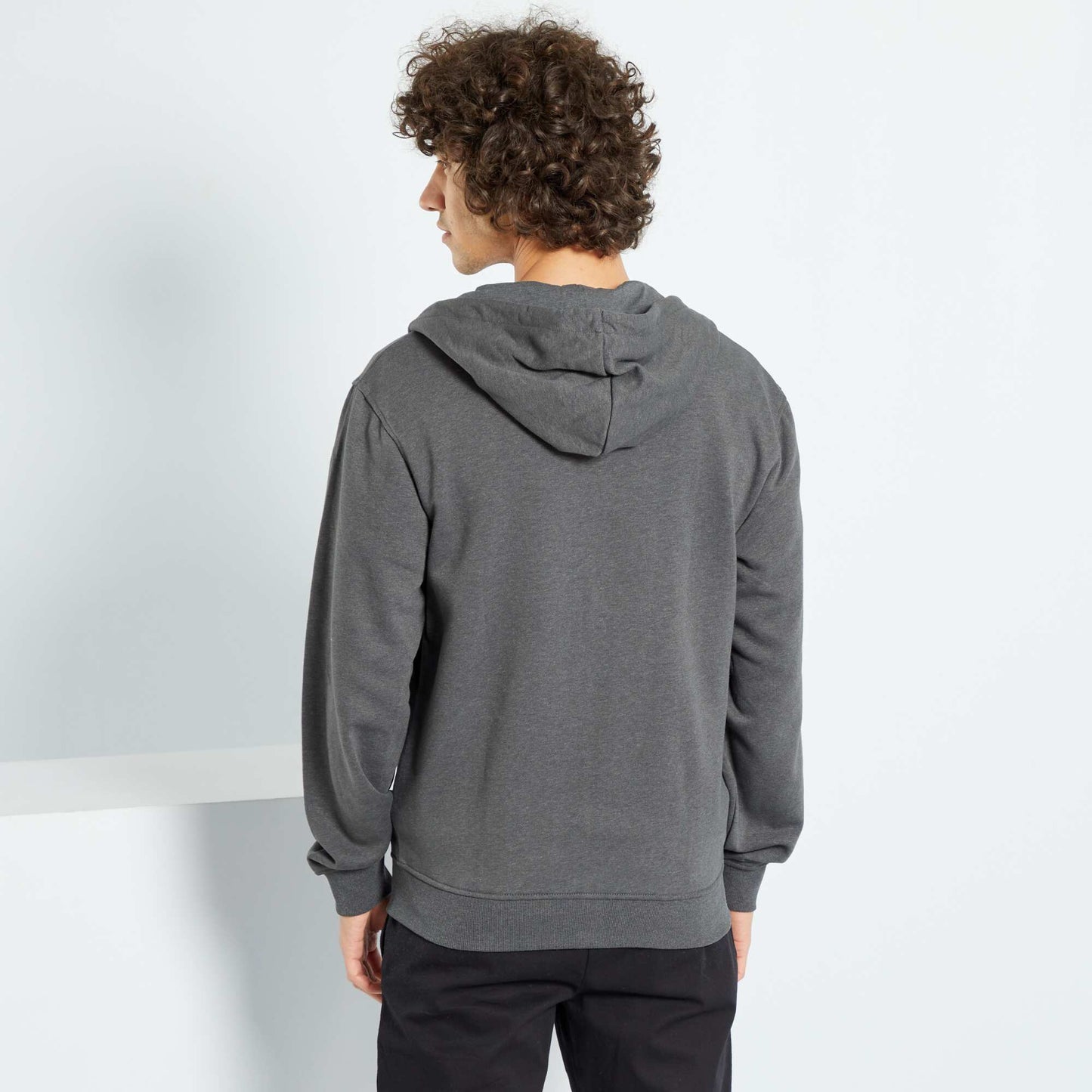 Zip-up hoodie GREY